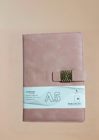 Concise Notebook Leather cover A5 Model-NO: A25-739