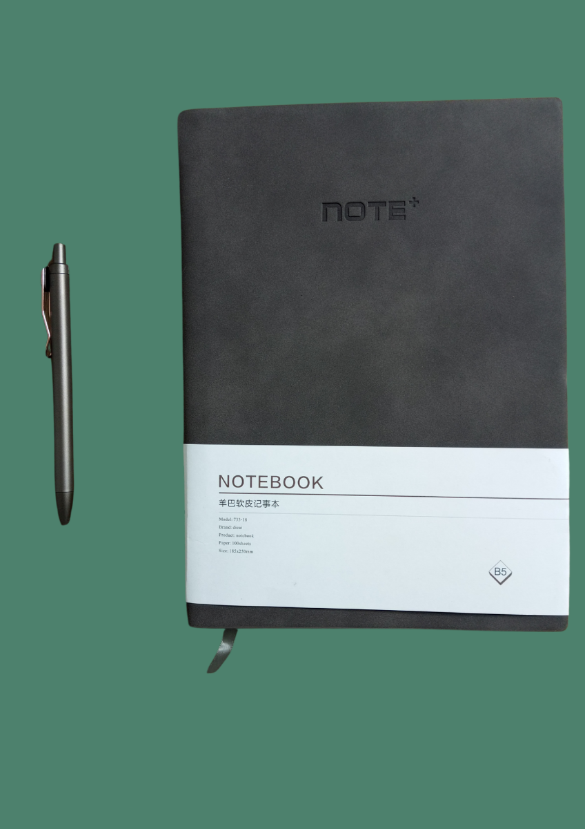 Dicai Notebook Leather with Pen-holder B5 No:733-18