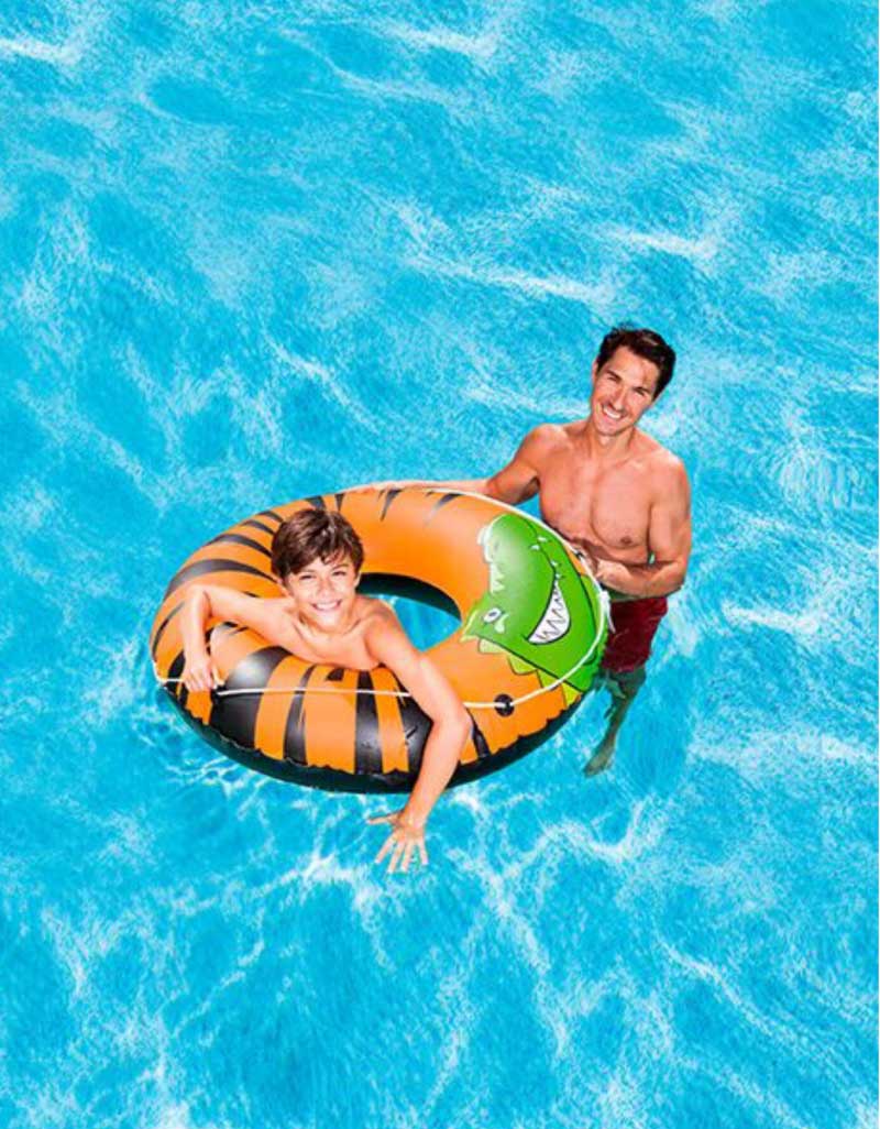 Bestway River Gator Inflatable Swim Ring 36108