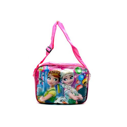 Disney FROZEN Backpack - Size:18 + Lunch Bag + Envelope File + Wallet