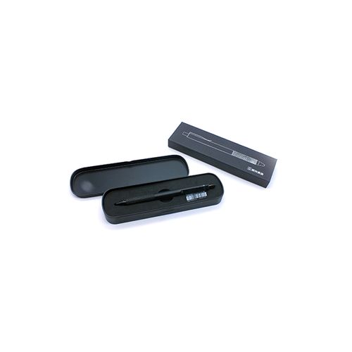 Metal Ball Boint Pen In Metal Box - Black