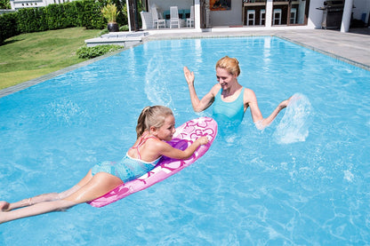 Bestway pool/beach float Blue,Pink Floating mattress Pattern Vinyl - No:42046