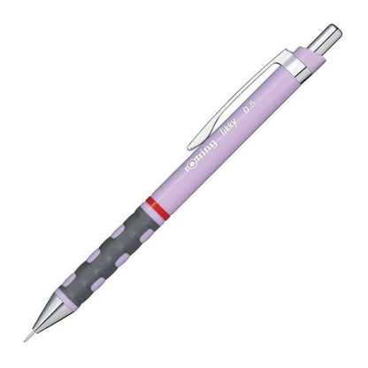 Rotring Tikky Pastel Mechanical Pencils HB 0.7 mm(Orchid Bloom) with Comfort Rubber Grips