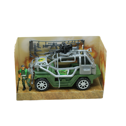 سيارة لعبة عسكرية ومجموعة سيارات جيب عسكرية للأطفال - رقم: 22230 