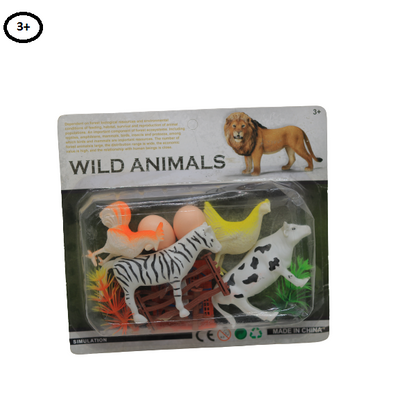 Wild Animals Simulation Toy Set No: 2525-34