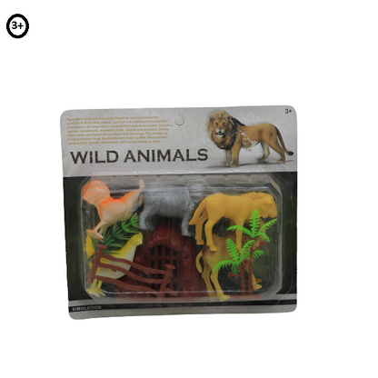 Wild Animals Simulation Toy Set No: 2525-33