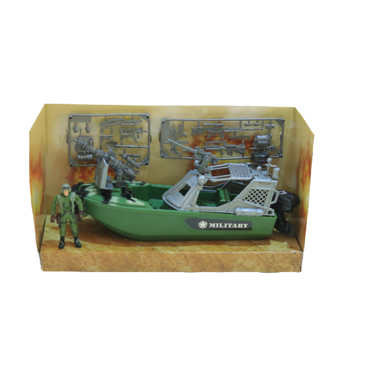 Army Military Battleship Boat Toy for Kids – Elite Force - 22206