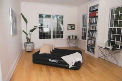 Bestway 2.03m x 1.52m x 46cm Tritech Airbed Queen Built-in AC pump