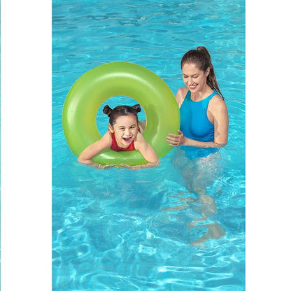 عوامة سباحة نيون ملونة قابلة للنفخ من بيست واي - 91 سم، رقم المنتج: 36025