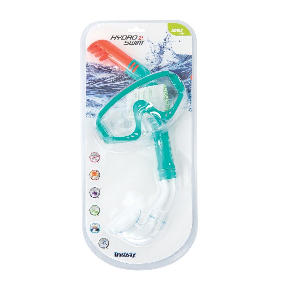 قناع وأنبوب تنفس السباحة Bestway Hydro Swim Snorkelite - رقم: 24020