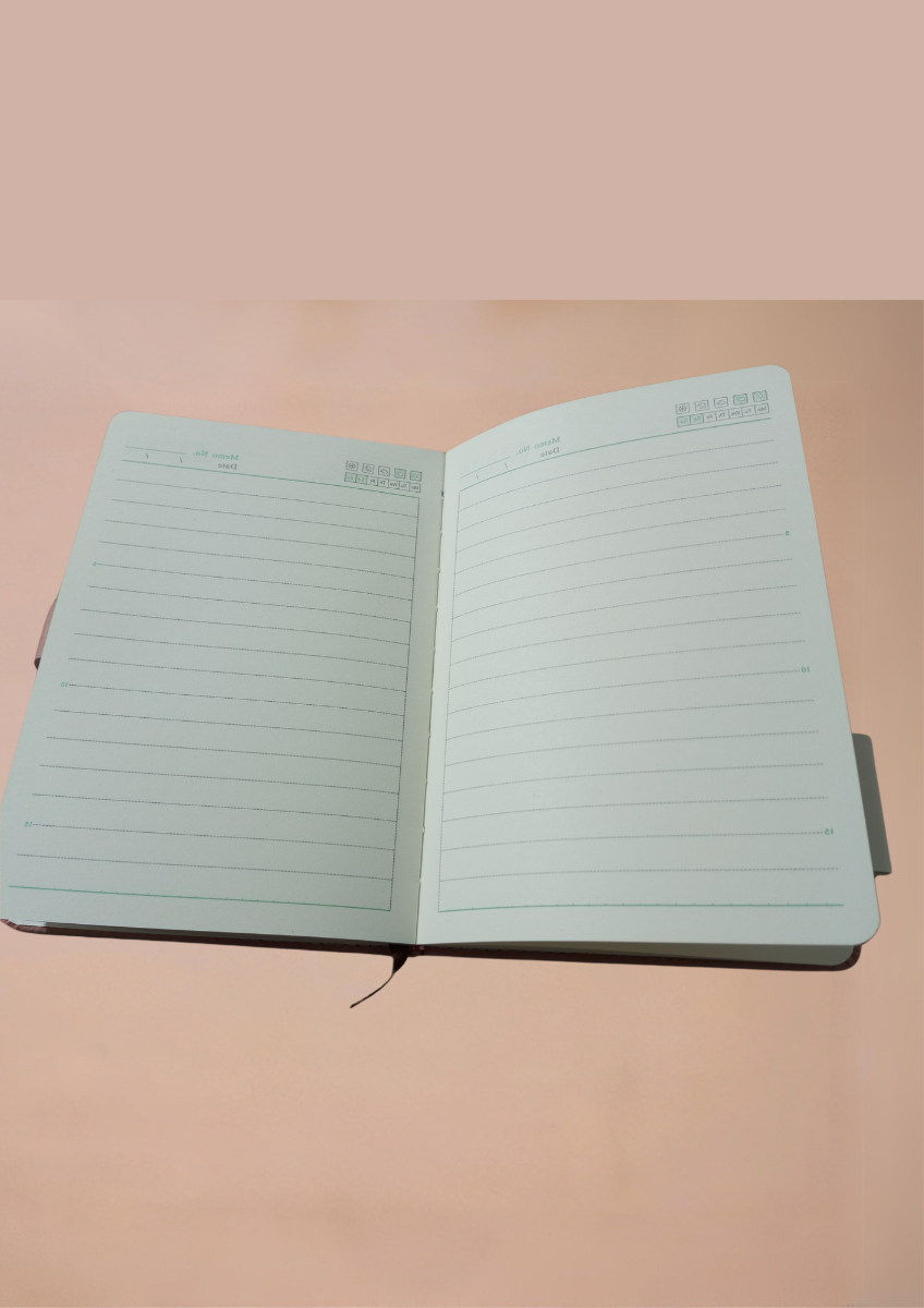 Concise Notebook Leather cover A5 Model-NO: A25-739