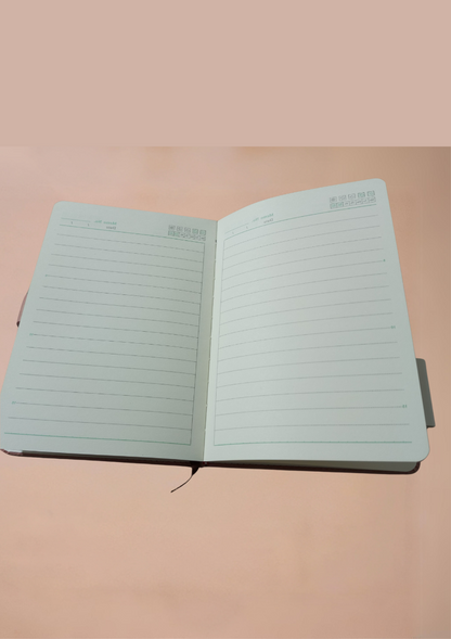 Concise Notebook Leather cover A5 Model-NO: A25-739
