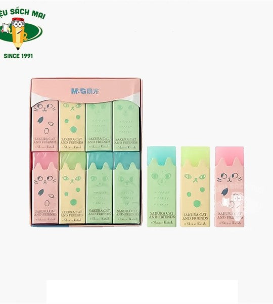 M&G Chenguang Morandi 4B eraser easy to erase - 1pcs - No:AXP963DD