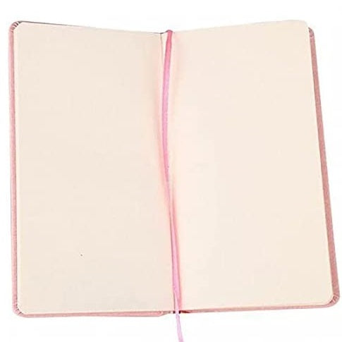 طقم تجميل مكون من دفتر ملاحظات وقلم رصاص، رقم: H-22258-H - وردي