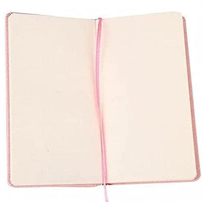 طقم تجميل مكون من دفتر ملاحظات وقلم رصاص، رقم: H-22258-H - وردي