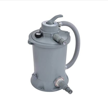 إطار خارجي لحمام سباحة مستطيل من جيلونج، 4 أمتار × 2 متر × 1.22 سم، مع مضخة وسلم - رقم المنتج: 17727EU