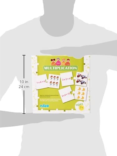 بطاقات نيلكو التعليمية للضرب - 60 قطعة - رقم: 20405