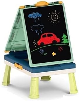 2 in 1 Multipurpose Talented Painter Double Faced Drawing Board with a Board Game - No:05018