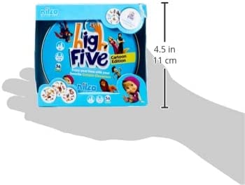 Nilco High Five Cartoon Edition Playing Cards for Kids - No:20795
