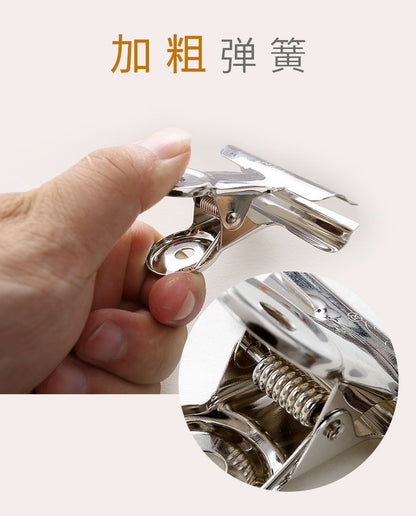 M&G Chenguang Bill Clip round Ticket Clip Note Clip Butterfly- 6pcs - 38mm - No:ABS92642