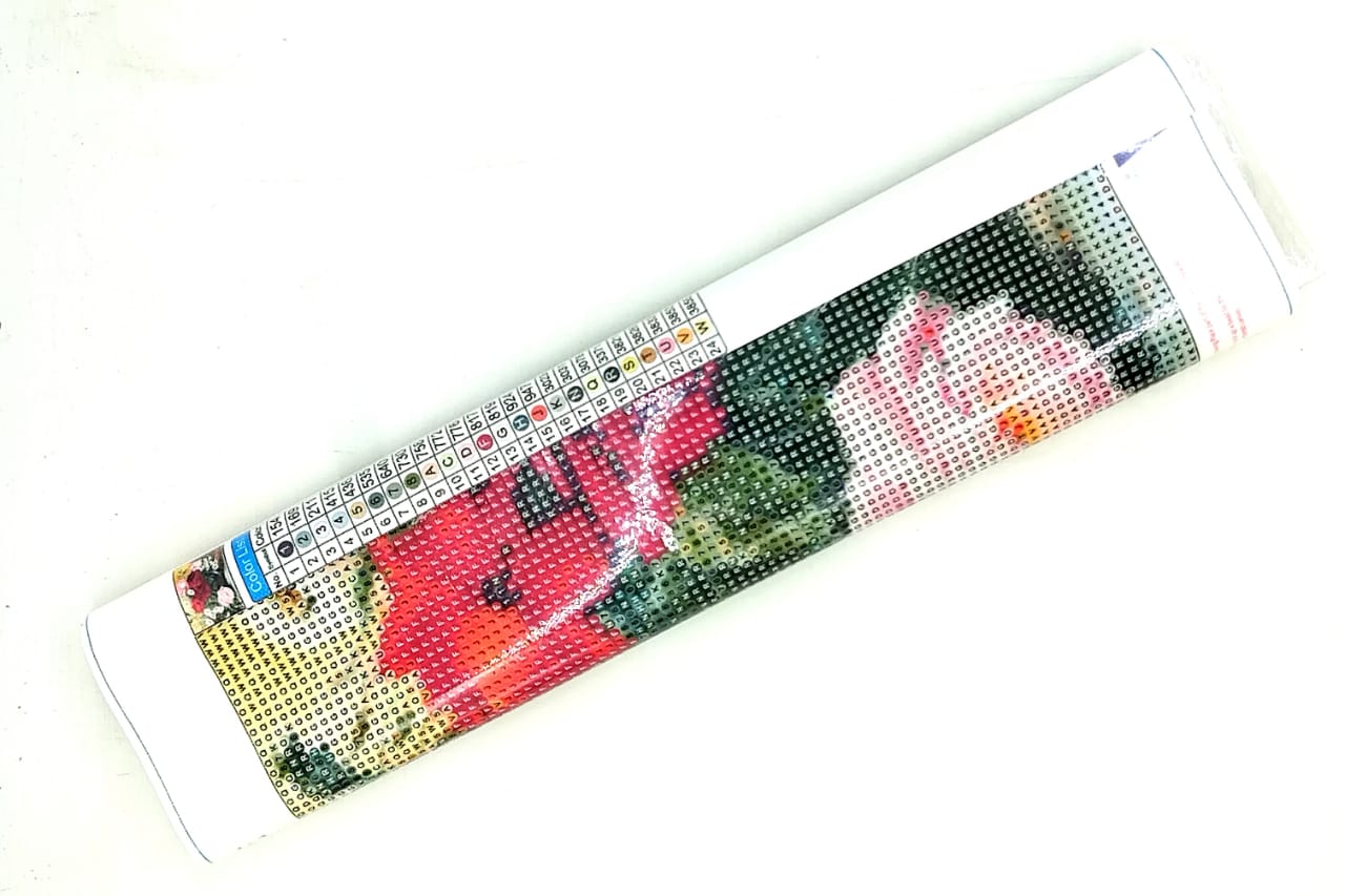 ٤ نصائح مفيدة للرسم الماسي المربع - الحجم: ٣٠ سم × ٤٠ سم