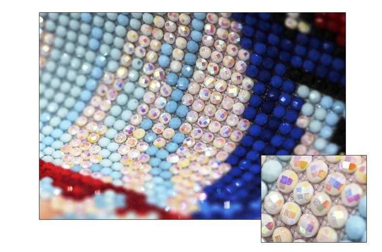 ٤ نصائح مفيدة للرسم الماسي المربع - الحجم: ٣٠ سم × ٤٠ سم