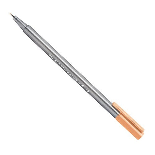 قلم ستيدلر الأصفر الفاتح ثلاثي الأطراف ذو الخط الدقيق رقم 334-430