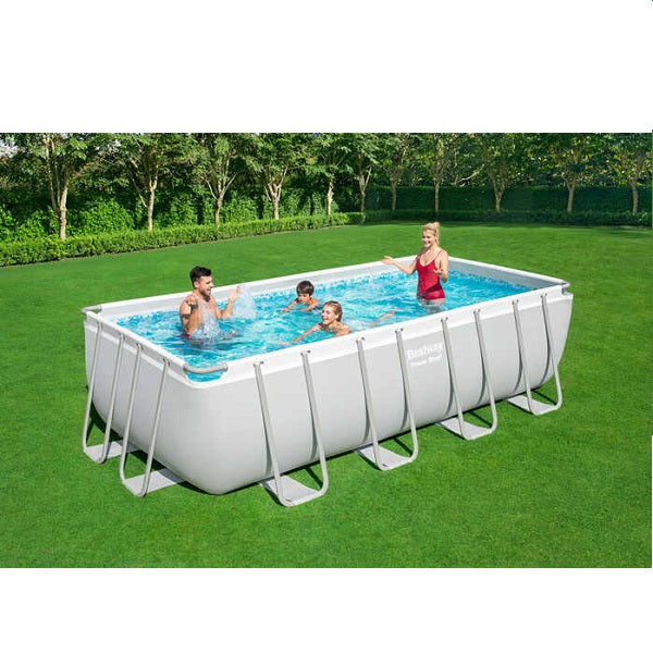 Bestway Power Steel Rectangular Pool Set  4.88m x 2.44m x 1.22m