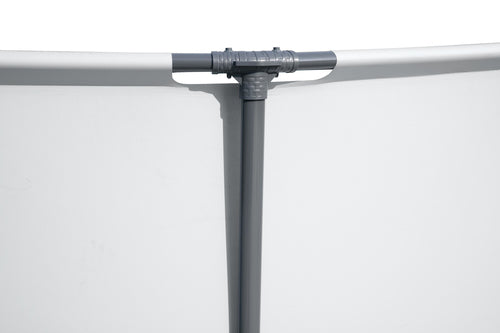 مسبح بيست واي ستيل برو 56462 فوق الأرض، مسبح دائري بإطار، أبعاده 5.49 متر × 1.22 متر