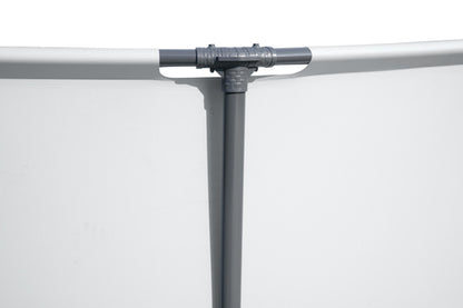 مسبح بيست واي ستيل برو 56462 فوق الأرض، مسبح دائري بإطار، أبعاده 5.49 متر × 1.22 متر