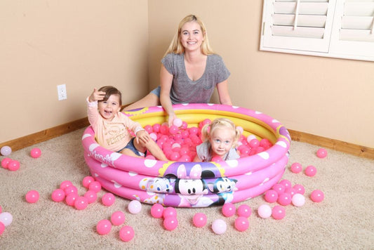 Bestway Minnie Swimming Pool Round with balls - No:91069
