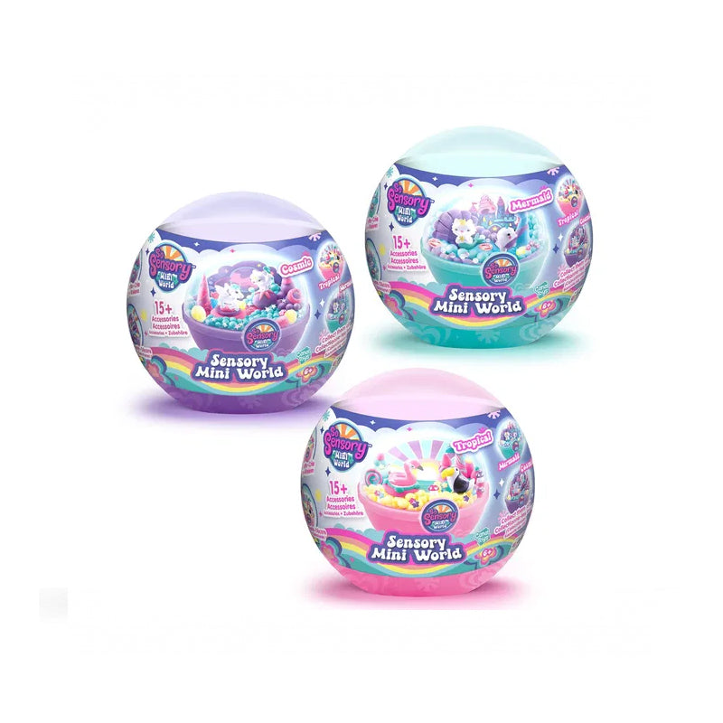 كرات العالم المصغر الحسية، اصنع عالمك المصغر الخاص، لعبة حسية رائعة