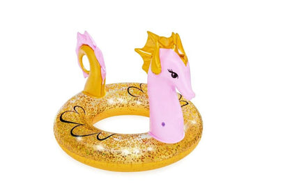Bestway Glitter Seahorse Inflatable Swim Ring 36305