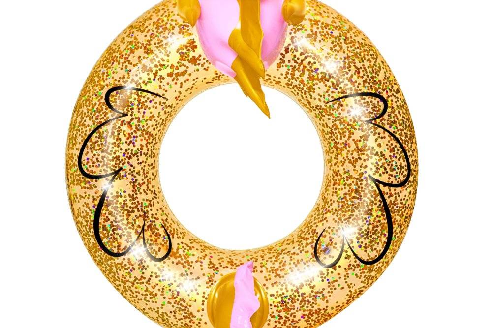 Bestway Glitter Seahorse Inflatable Swim Ring 36305