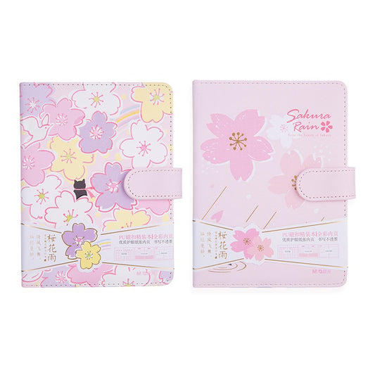M&G Spot hair notebook cherry rain series PU magnetic - No:MPY1K29E
