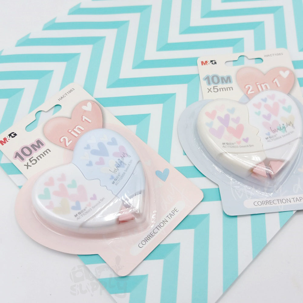 شريط تصحيح M&amp;G 2 في 1، 10 م × 5 مم، جميل - قطعتان - رقم: 1063 