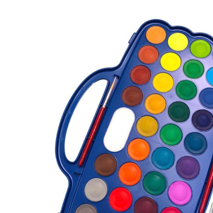 M&G Solid Water colour paints with pallete and brush 36+2 Colours No: APL976L8