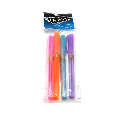 Pack Of 4 Prima Brilliant Ballpoint Pens