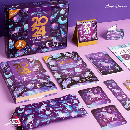Mofakera Calendar Magic Dream Year Gift Box 2024  ( Agenda )