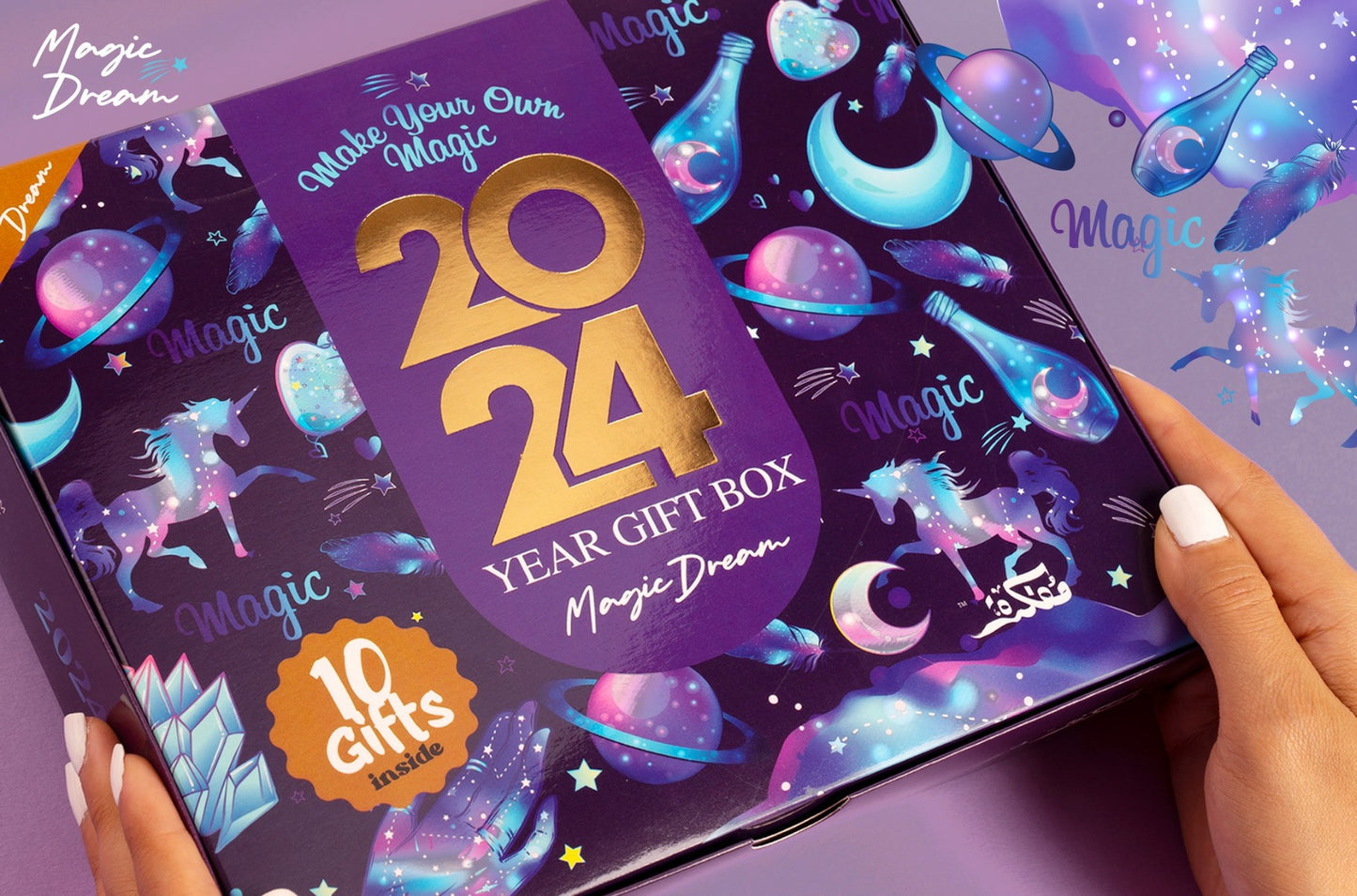 Mofakera Calendar Magic Dream Year Gift Box 2024  ( Agenda )