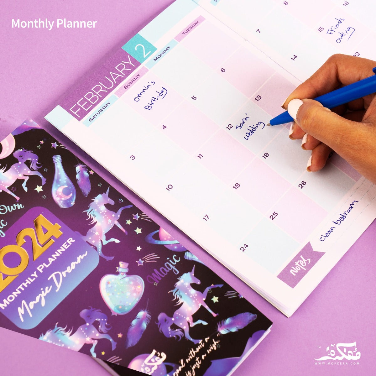Mofakera Calendar Magic Dream Year Gift Box 2024  ( Agenda )