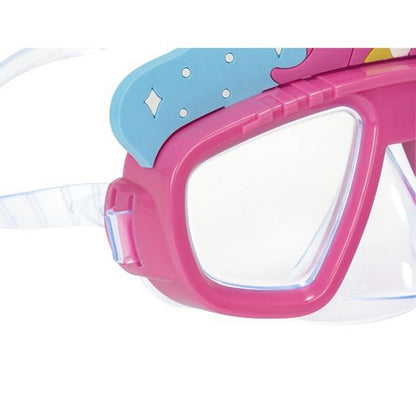 قناع غطس للسباحة من بيست واي هيدرو، مصنوع من البولي كربونات، ألوان متنوعة، للأطفال - رقم: 22064