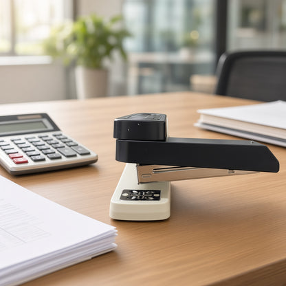 M&G Chenguang MGS-28 Rotating Heavy-Duty Stapler, 360° Rotation, 25-Sheet Capacity, Uses 24/6 & 26/6 Staples - No: ABS916JP