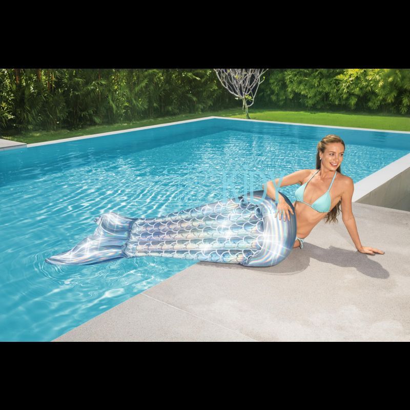 Bestway Iridescent Mermaid Tail Inflatable Lounge 193x101cm