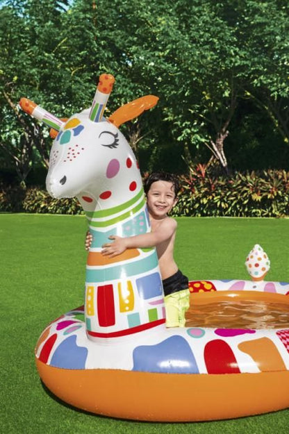 Bestway Groovy Giraffe Sprayer Pool | 53089