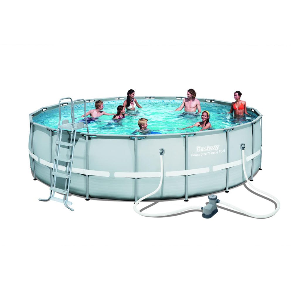 Power Steel 5.49m x 1.32m Pool Set