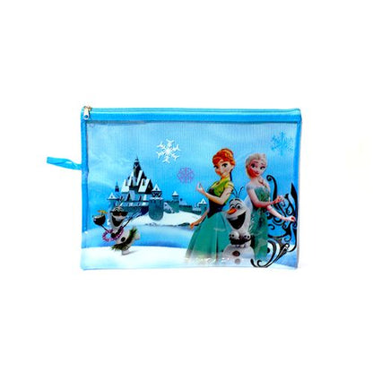 Disney FROZEN Backpack - Size:18 + Lunch Bag + Envelope File + Wallet