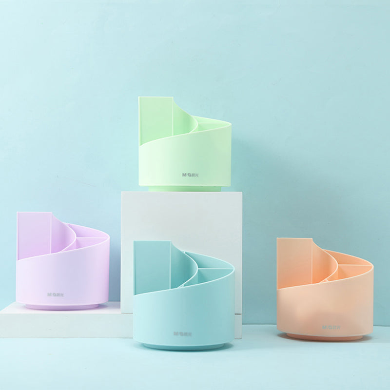 M&G Pen holder, 4 slots, 360 degree rotation, size 33 x 12.5 cm - No:ABT98496