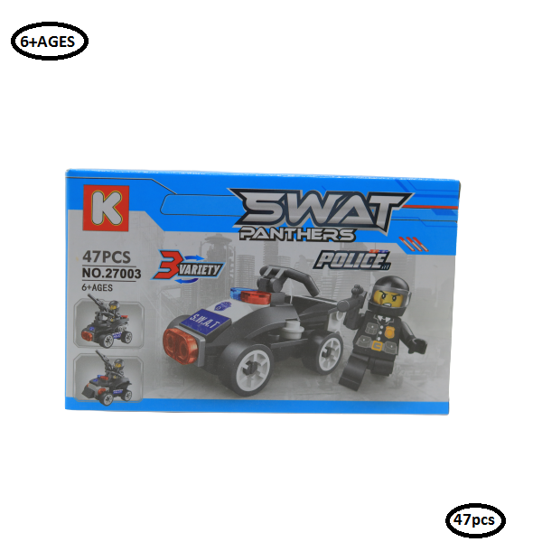 شرطة سوات بانثرز، 47 قطعة، رقم 27003-4