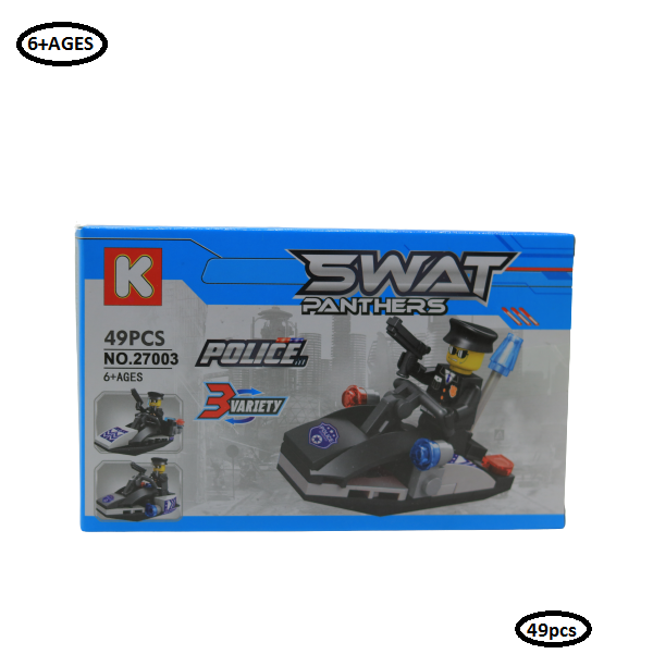 شرطة سوات بانثرز، 49 قطعة، رقم 27003-5